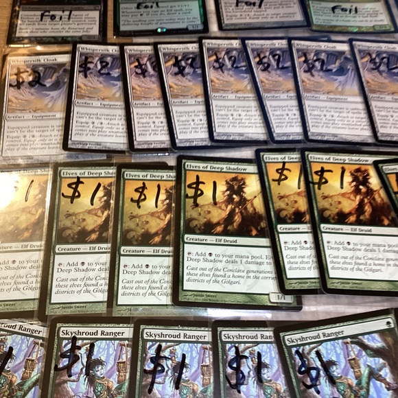 42 Wizard of the Coast Magic The Gathering Cards 13 Foil and 29 regular - Picture 6 of 16